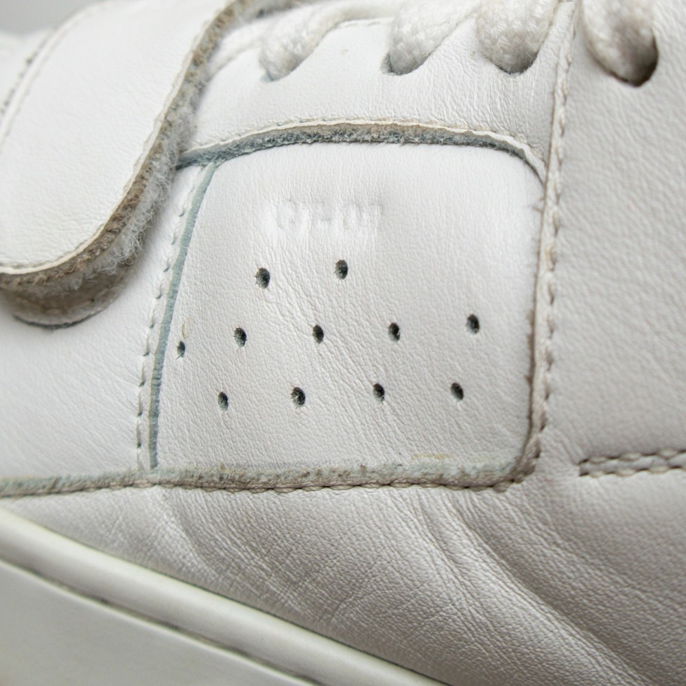 CELINE CT-02 Womens White Calf Leather High-Top Logo Sneakers SIZE‎ 37 EU / 7 US - Picture 11 of 15